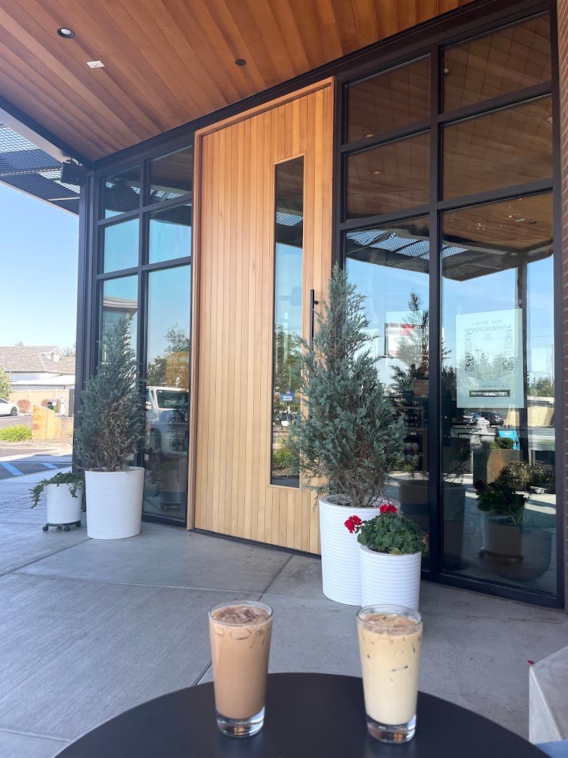 Storefront of Thomas Hammer Coffee Roaster, specialty coffee shop in Spokane