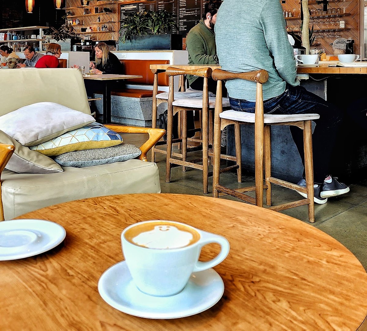 Coffee at Thomas Hammer Coffee Roaster, specialty coffee shop in Spokane