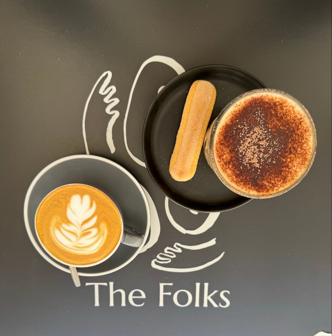 Coffee at The Folks Belém, specialty coffee shop in Lisbon