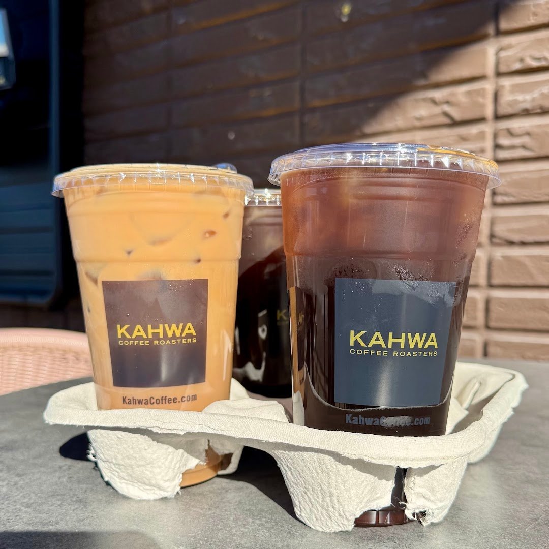 Coffee at Kahwa Coffee, specialty coffee shop in Tampa-St. Petersburg