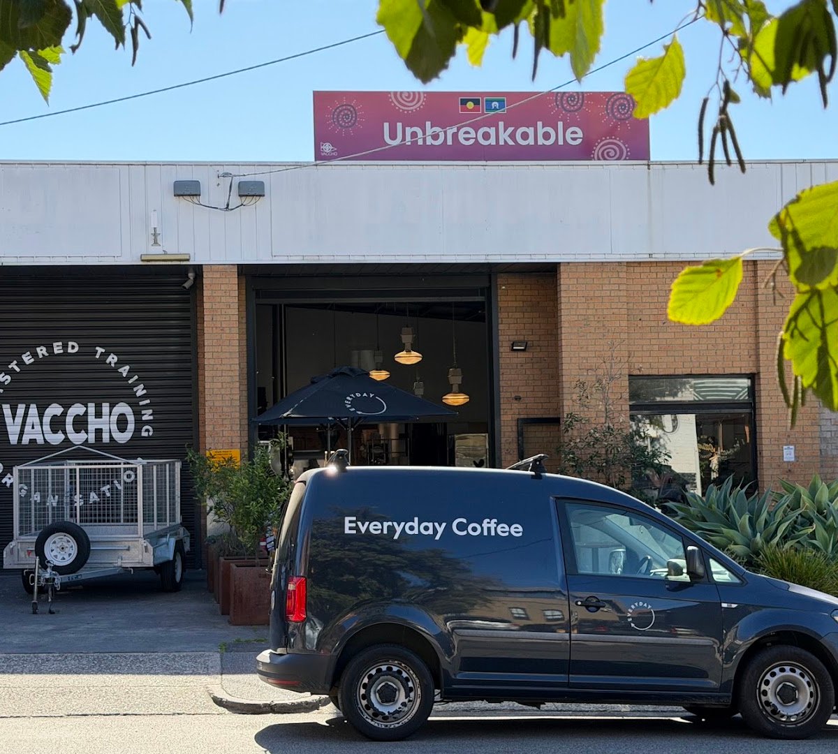 Storefront of Everyday Coffee, specialty coffee shop in Melbourne