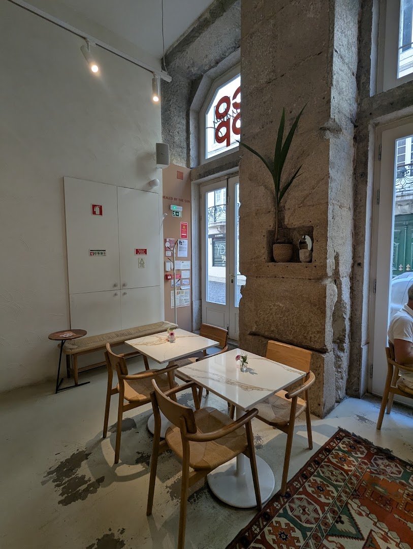 Interior of CO-OP Layday, specialty coffee shop in Lisbon
