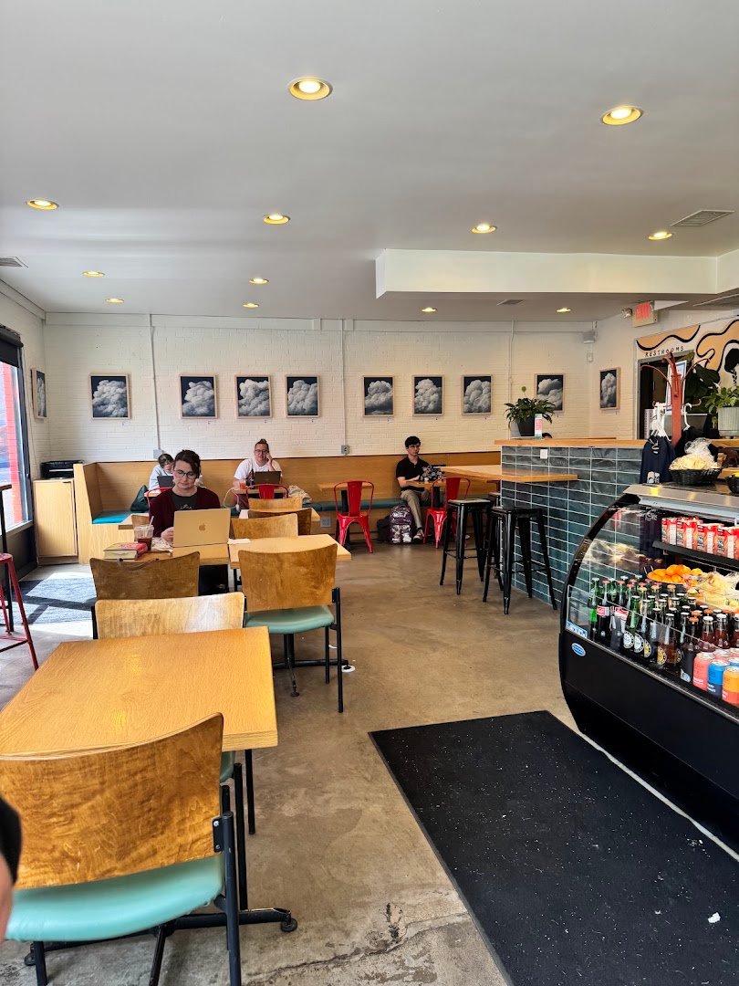 Interior of Foundry Provisions, specialty coffee shop in Indianapolis