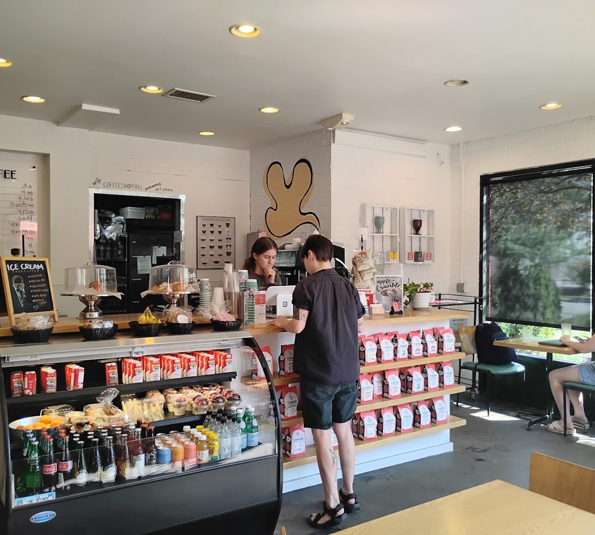 Interior of Foundry Provisions, specialty coffee shop in Indianapolis