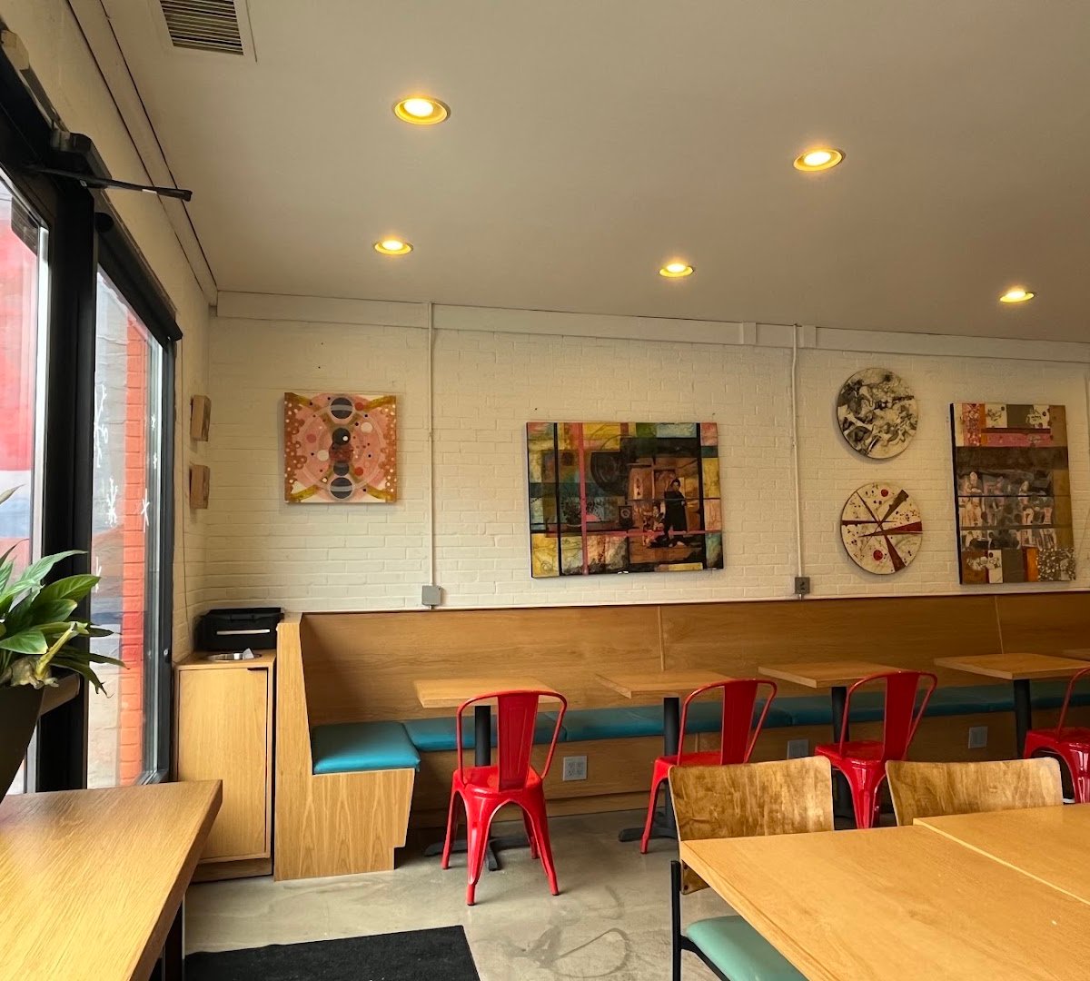 Interior of Foundry Provisions, specialty coffee shop in Indianapolis