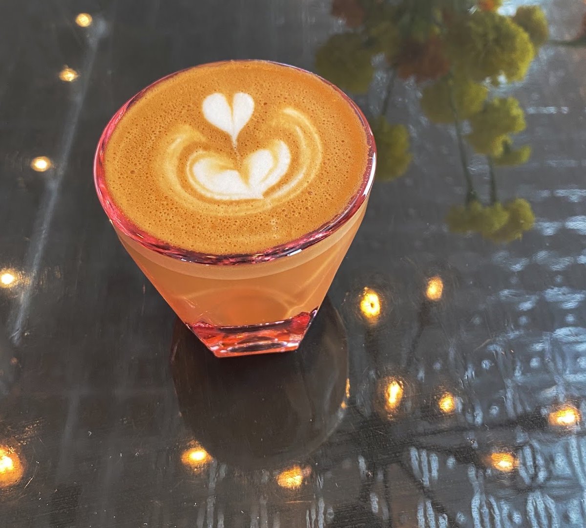 Coffee at Sky Coffee, specialty coffee shop in Santa Fe
