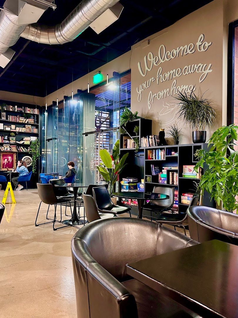 Interior of Cupla Coffee, specialty coffee shop in Salt Lake City