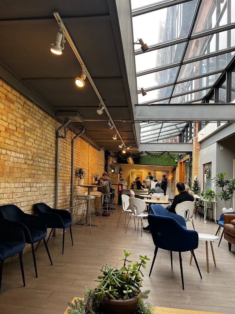 Interior of Cupla Coffee, specialty coffee shop in Salt Lake City
