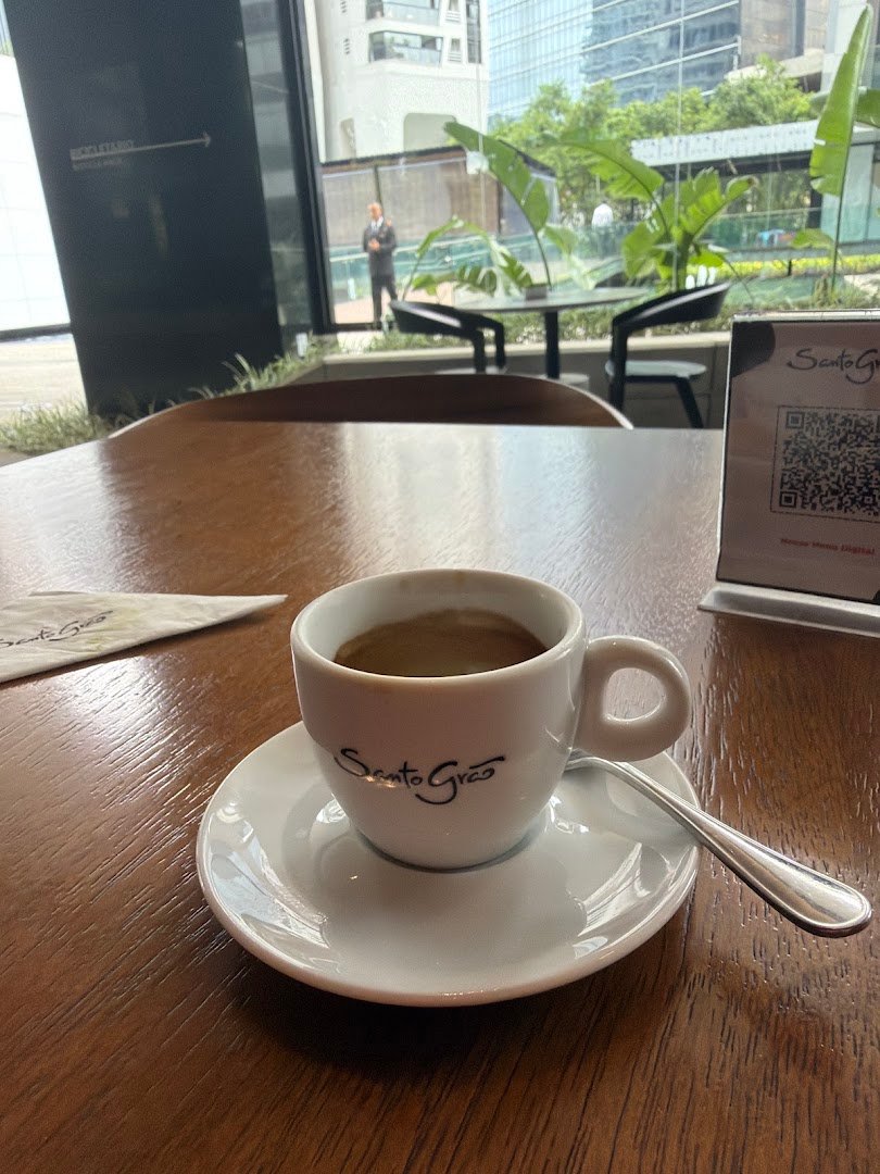 Coffee at Santo Grão - Parque da Cidade, specialty coffee shop in São Paulo