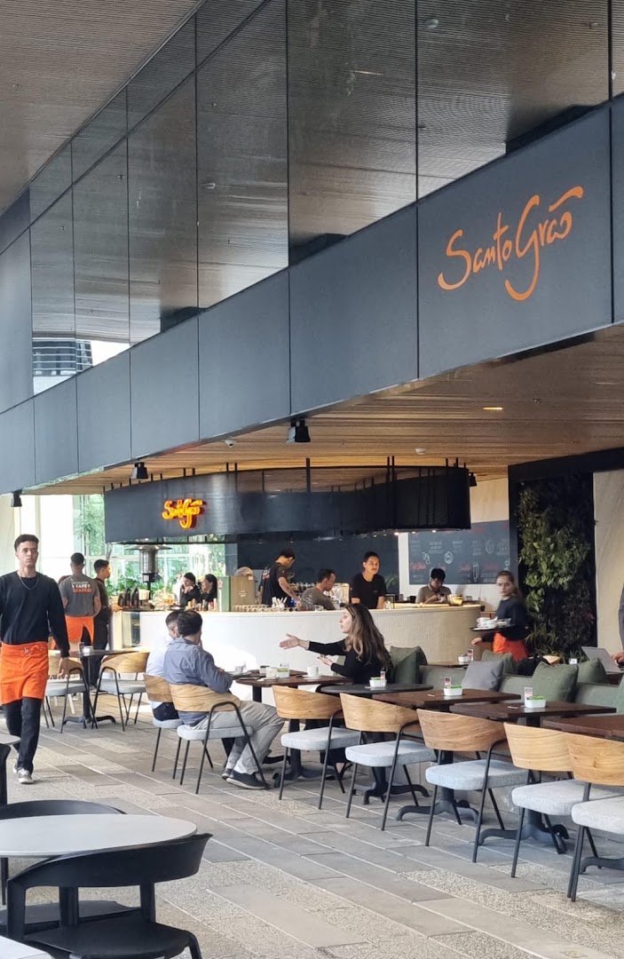 Storefront of Santo Grão - Parque da Cidade, specialty coffee shop in São Paulo