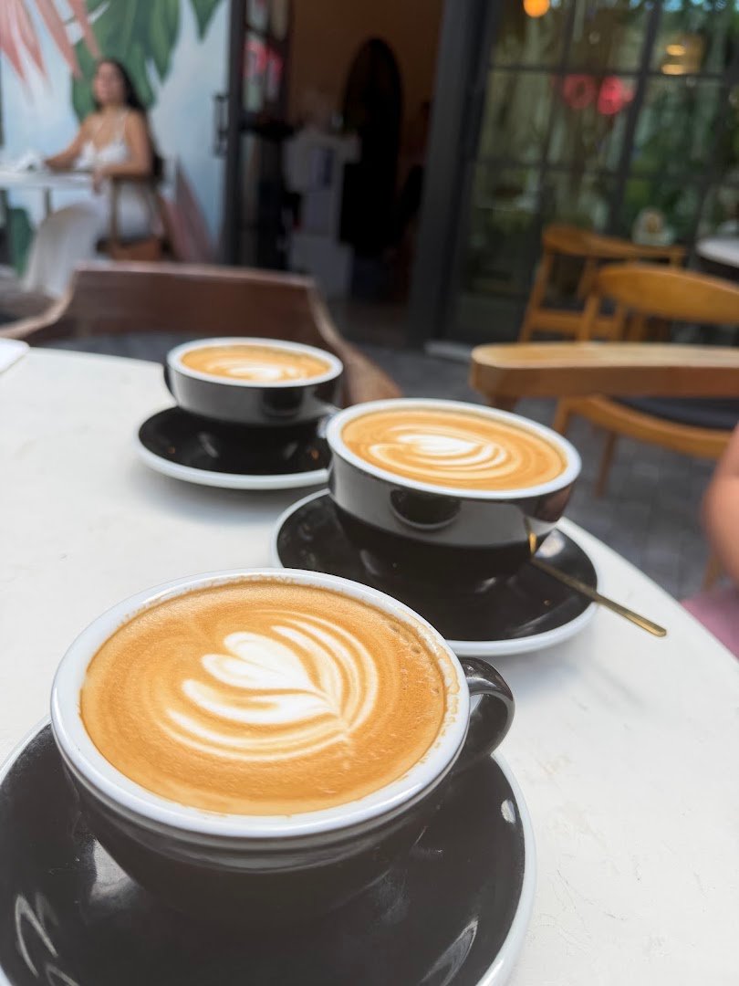 Coffee at Novela Cafe Social, specialty coffee shop in Miami