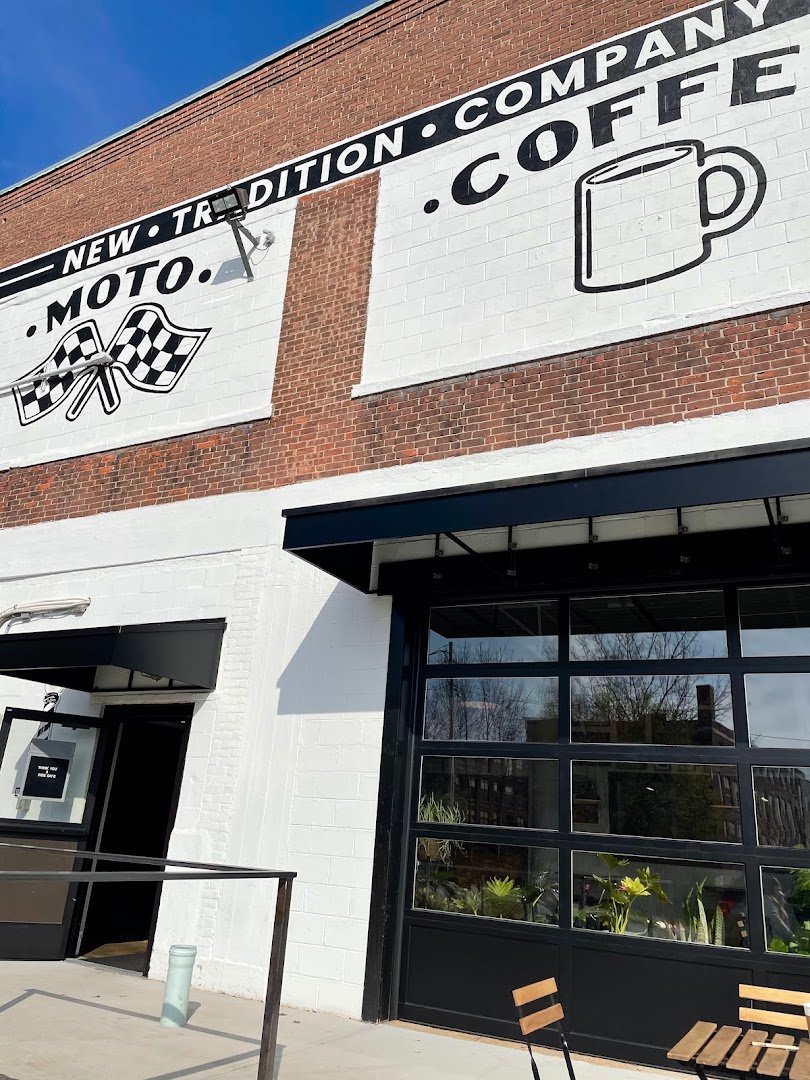 Storefront of New Tradition Co, specialty coffee shop in Worcester