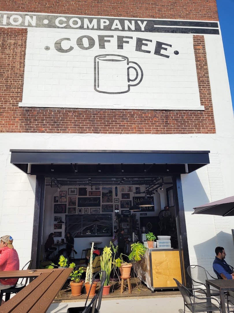 Storefront of New Tradition Co, specialty coffee shop in Worcester