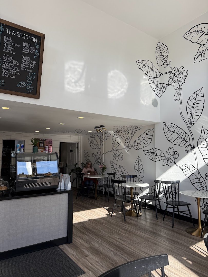 Interior of Cedar Coffee, specialty coffee shop in Spokane