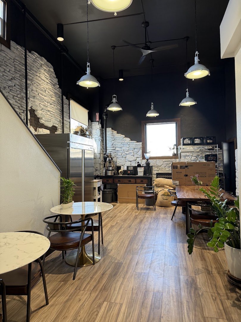 Interior of Cedar Coffee, specialty coffee shop in Spokane