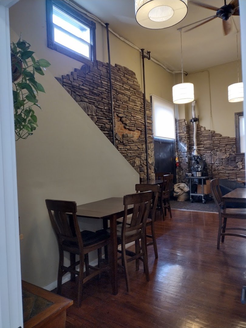 Interior of Cedar Coffee, specialty coffee shop in Spokane
