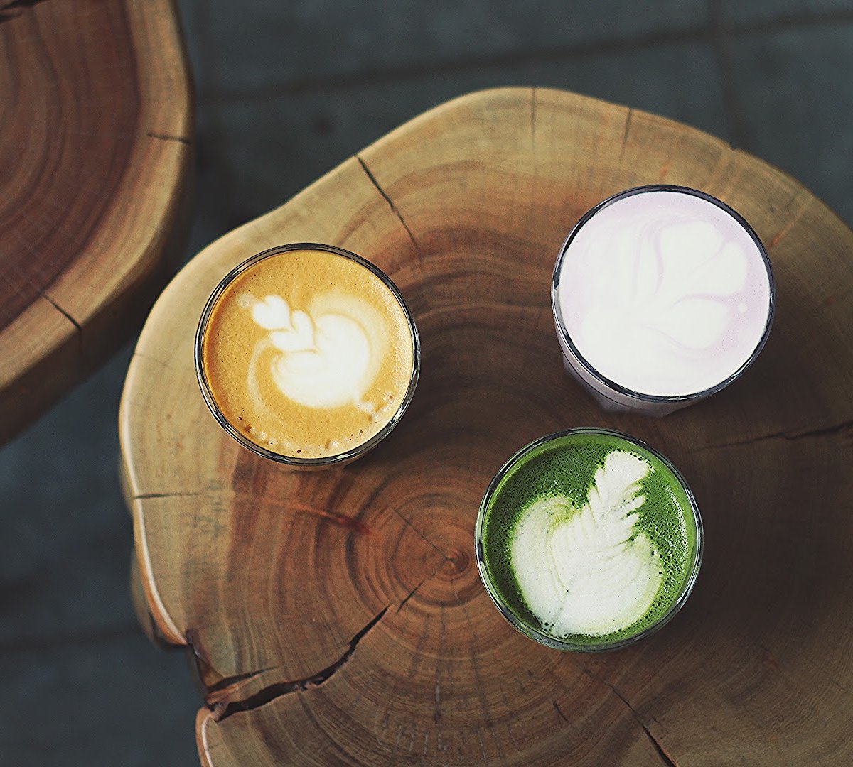 Coffee at Rustle & Still Café, specialty coffee shop in Toronto