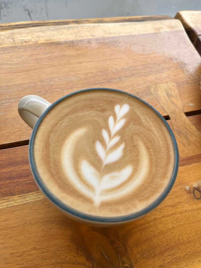 Coffee at Rustle & Still Café, specialty coffee shop in Toronto