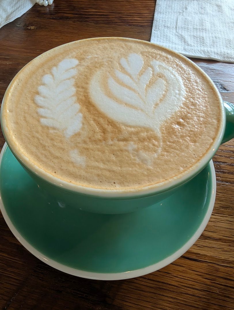 Coffee at FairPour Coffee Roasters, specialty coffee shop in Rochester