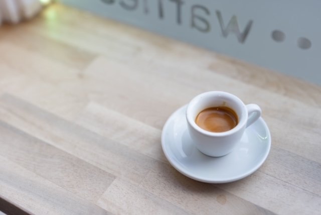 Coffee at Papii, specialty coffee shop in Edinburgh