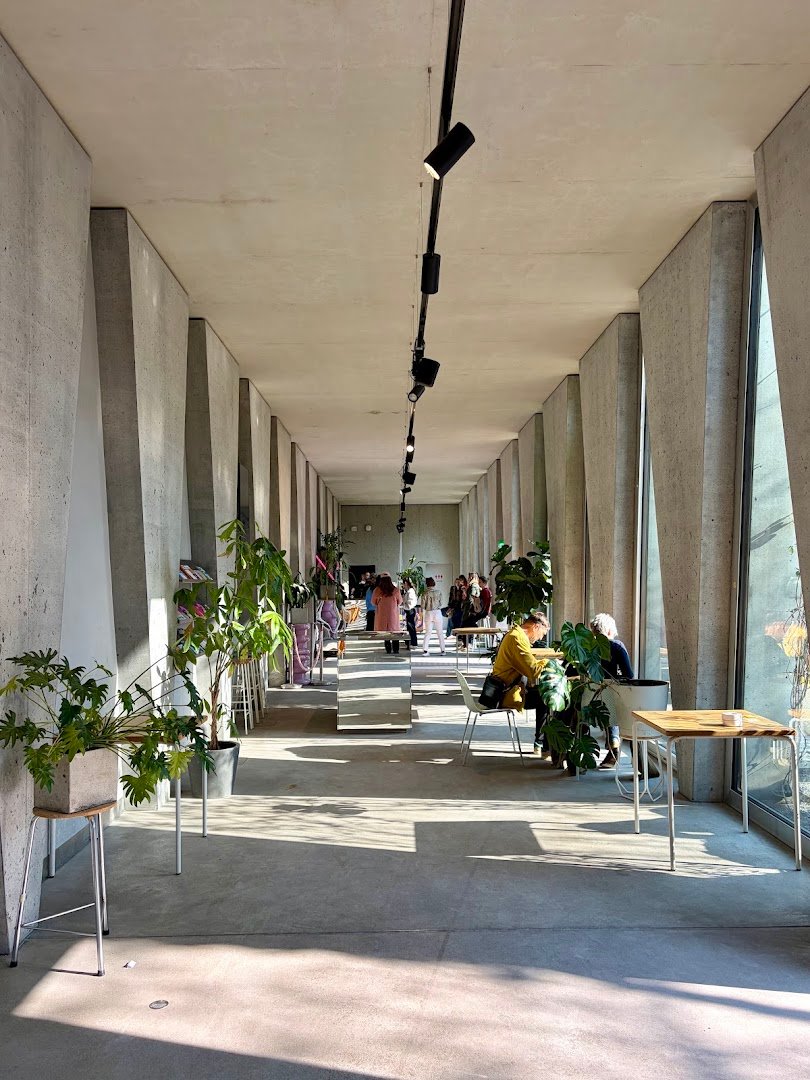Interior of Nude, specialty coffee shop in Zurich