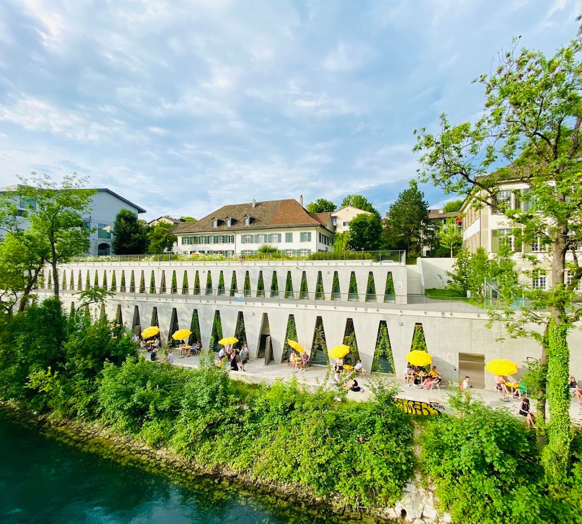 Storefront of Nude, specialty coffee shop in Zurich