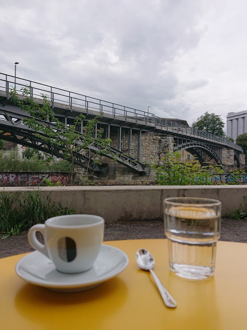 Coffee at Nude, specialty coffee shop in Zurich