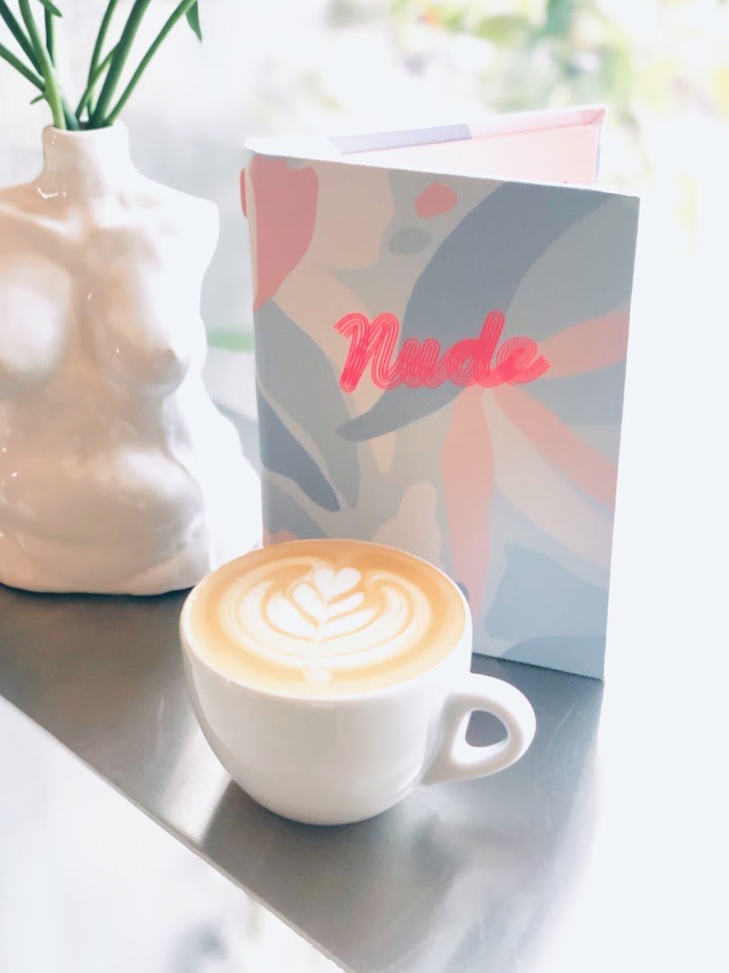 Coffee at Nude, specialty coffee shop in Zurich