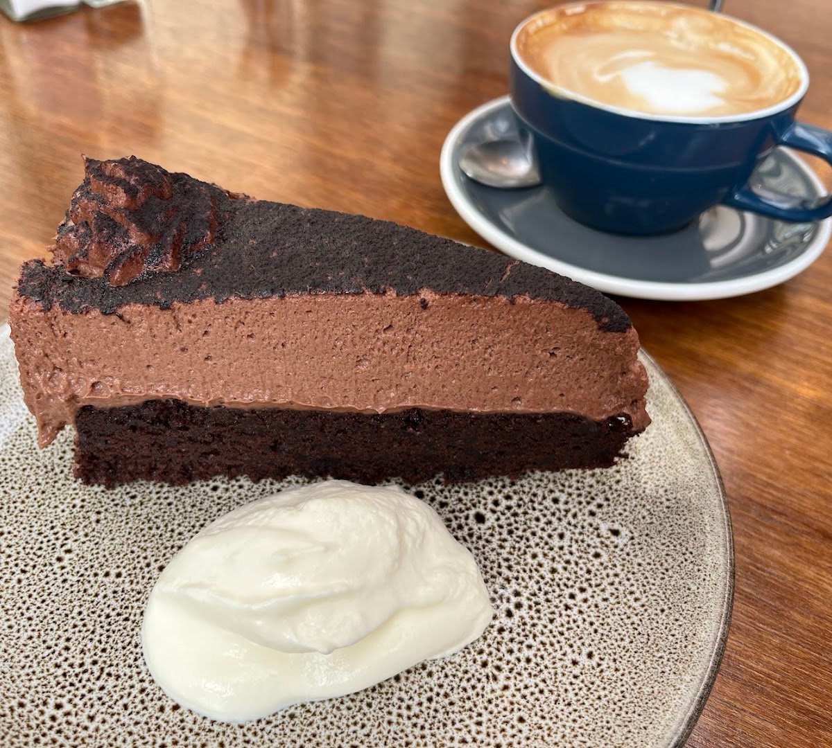 Coffee at Chocolate Frog Cafe, specialty coffee shop in Wellington