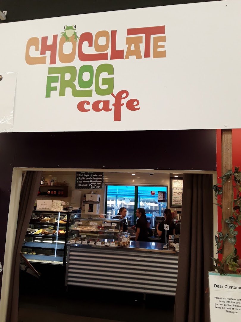 Interior of Chocolate Frog Cafe, specialty coffee shop in Wellington