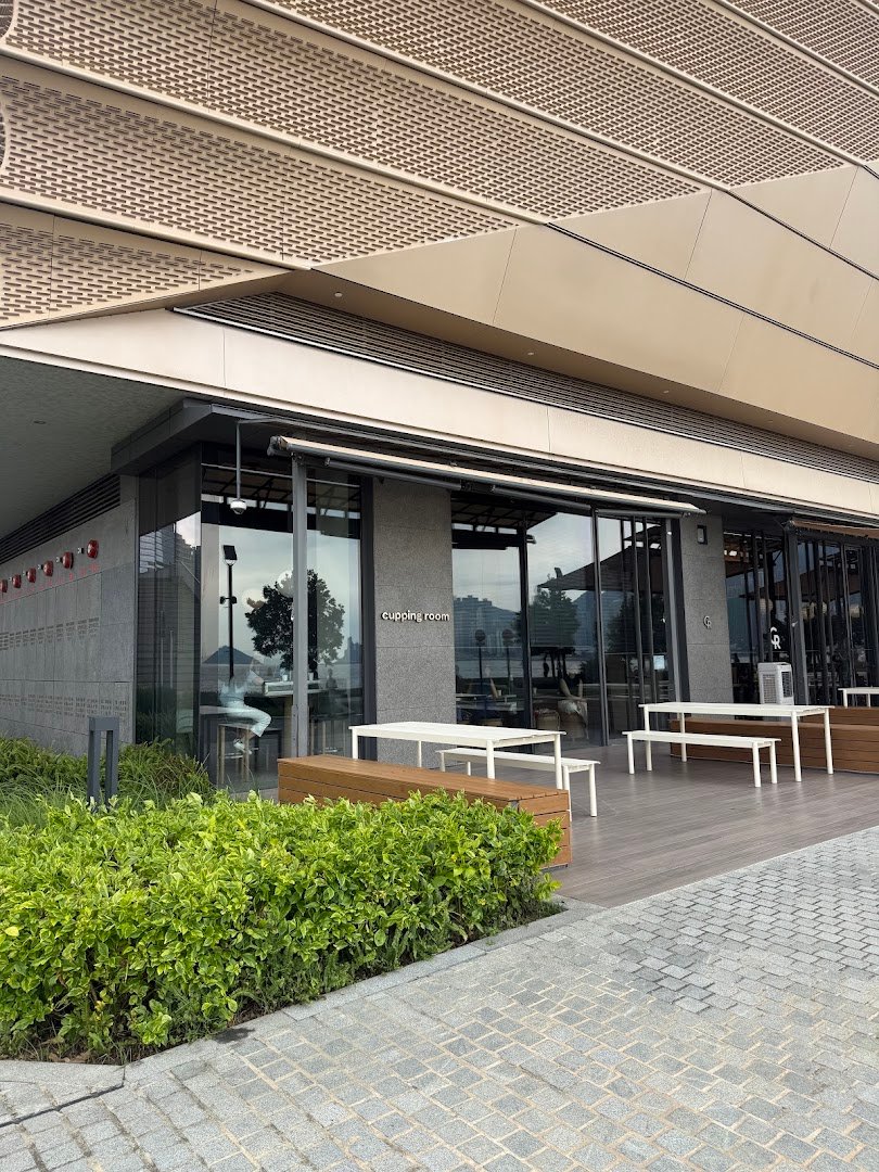 Storefront of Cupping Room, specialty coffee shop in Hong Kong
