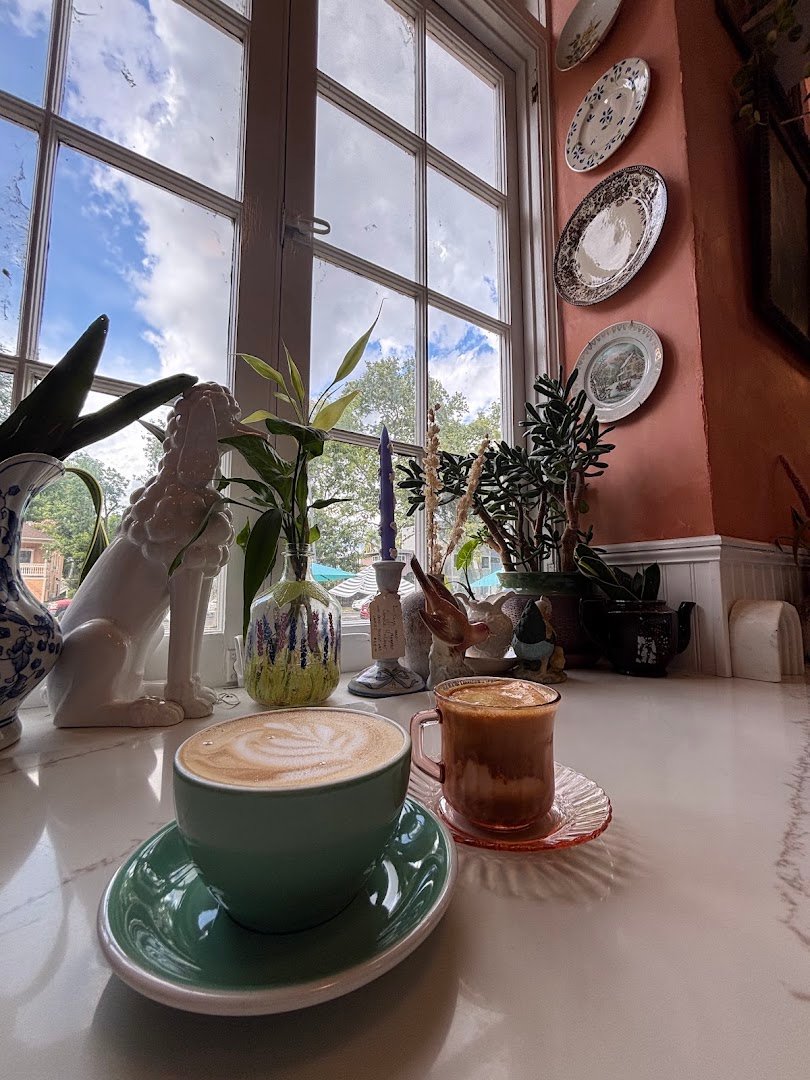 Coffee at Seasons Coffee Roasters, specialty coffee shop in Sacramento