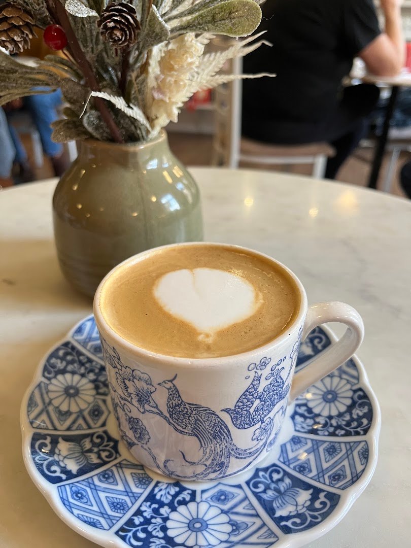 Coffee at Seasons Coffee Roasters, specialty coffee shop in Sacramento