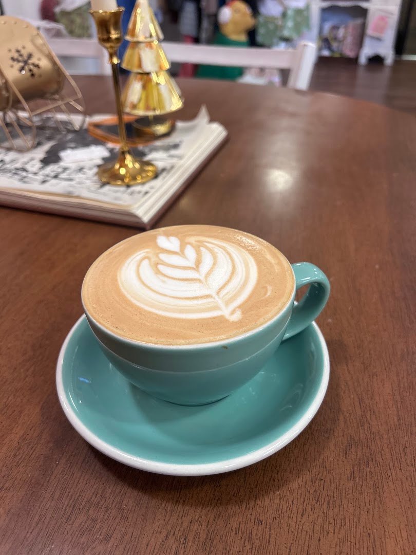 Coffee at Seasons Coffee Roasters, specialty coffee shop in Sacramento