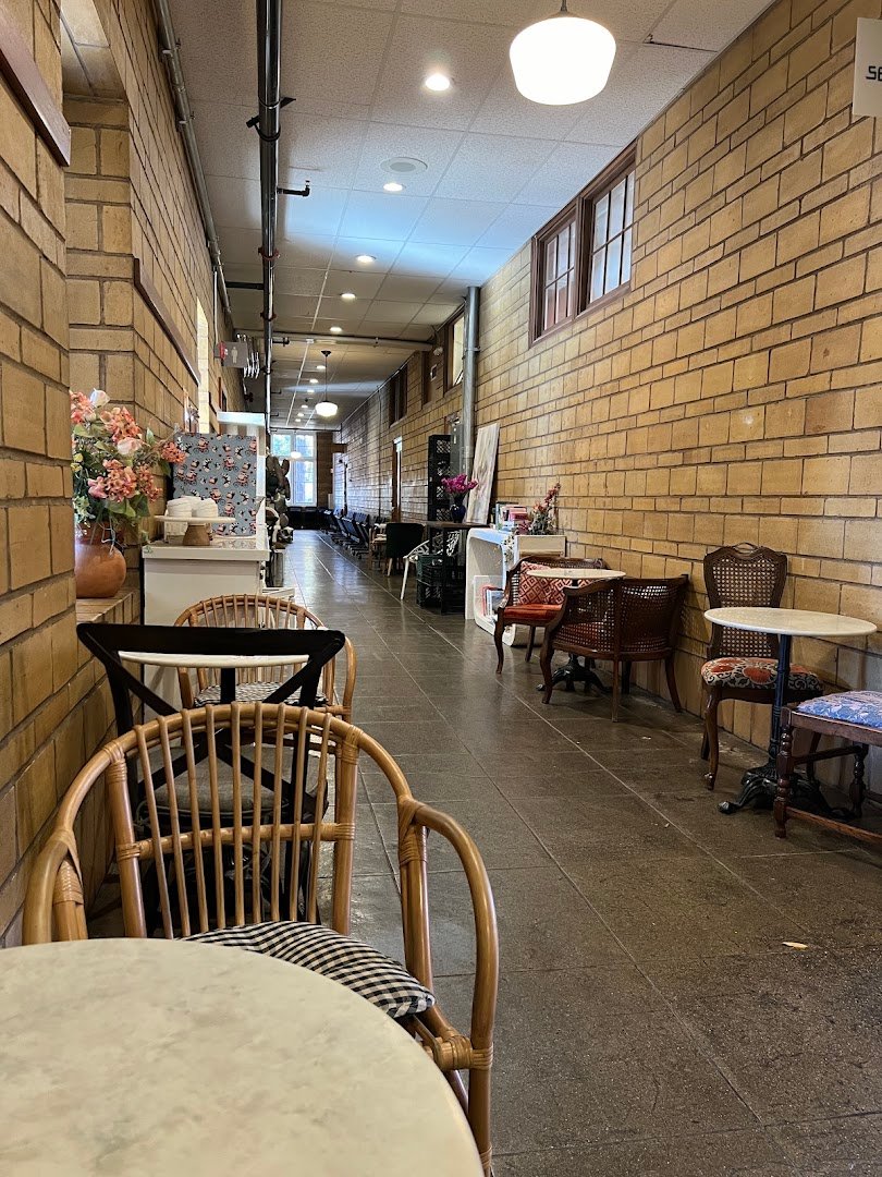 Interior of Seasons Coffee Roasters, specialty coffee shop in Sacramento