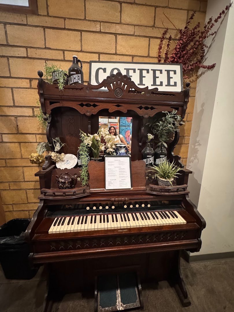 Interior of Seasons Coffee Roasters, specialty coffee shop in Sacramento