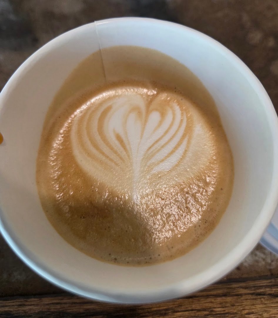 Coffee at Kahwa Coffee, specialty coffee shop in Tampa-St. Petersburg
