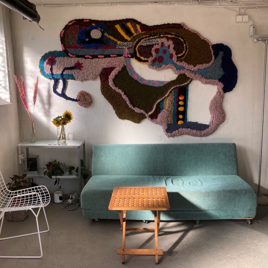 Interior of Balue, specialty coffee shop in Stockholm
