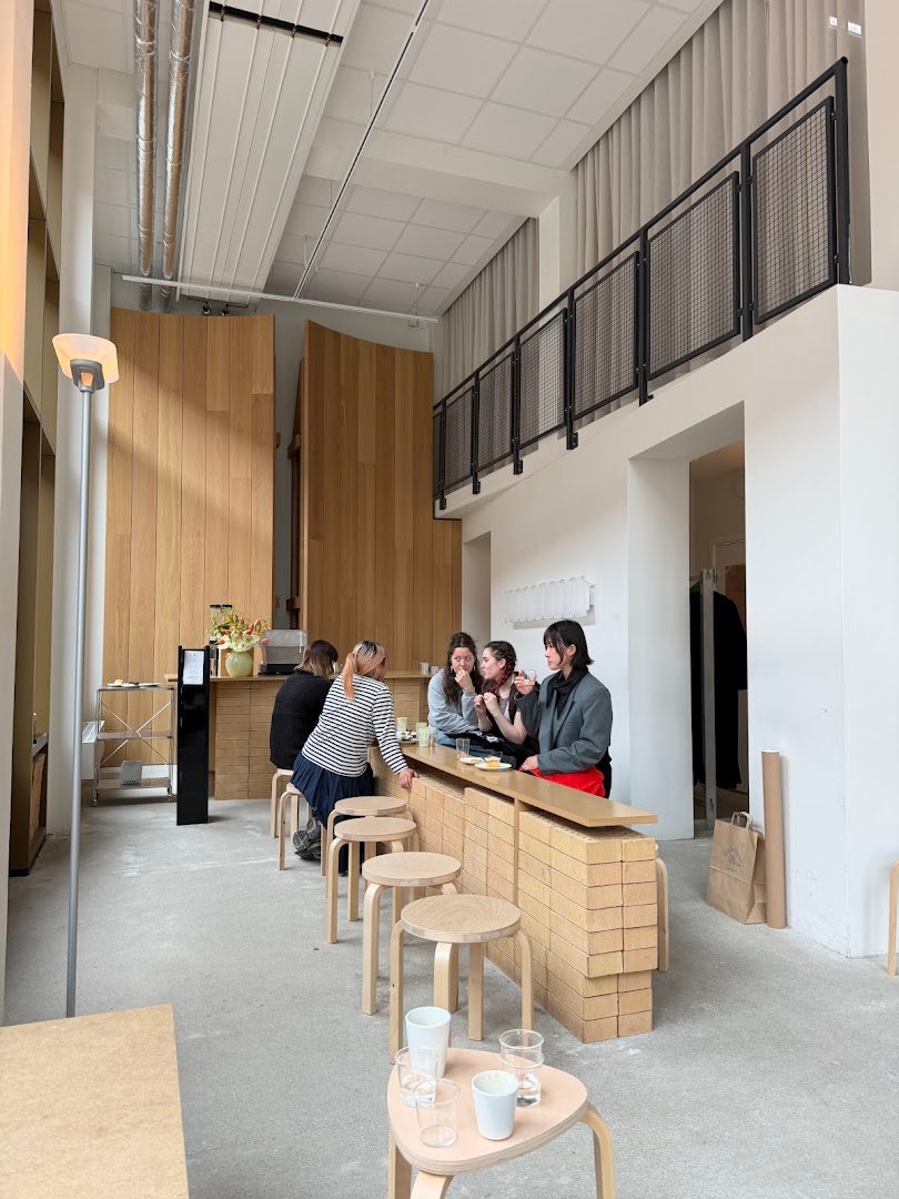 Interior of Balue, specialty coffee shop in Stockholm
