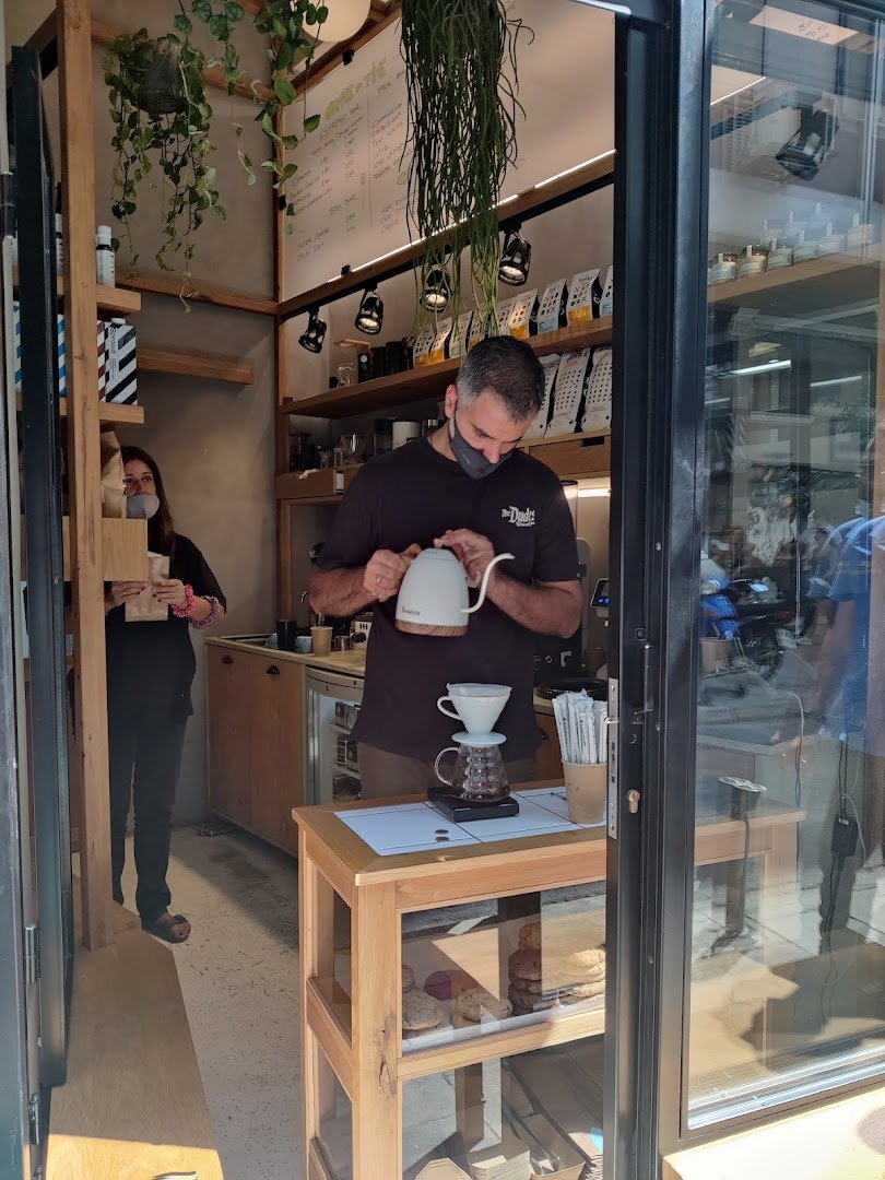 Interior of A tot, specialty coffee shop in Athens