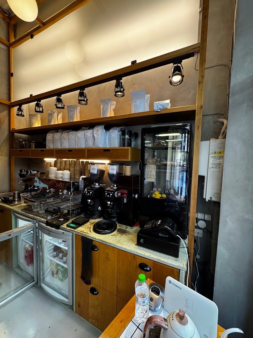 Interior of A tot, specialty coffee shop in Athens