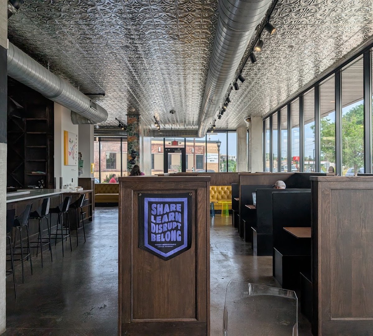 Interior of Dogwood Coffee - St. Paul, specialty coffee shop in Minneapolis