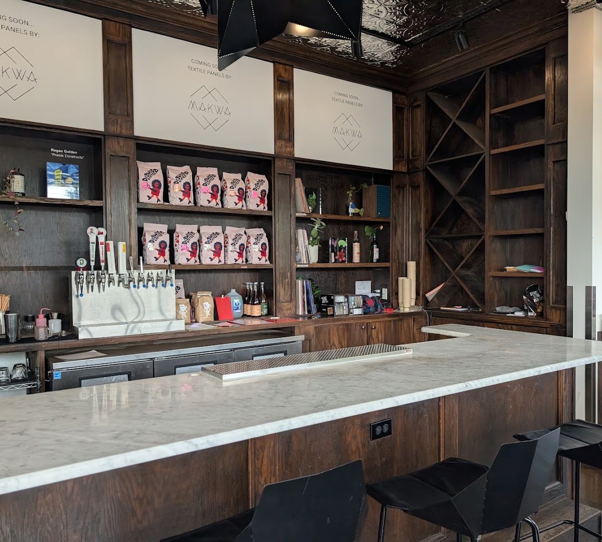 Interior of Dogwood Coffee - St. Paul, specialty coffee shop in Minneapolis