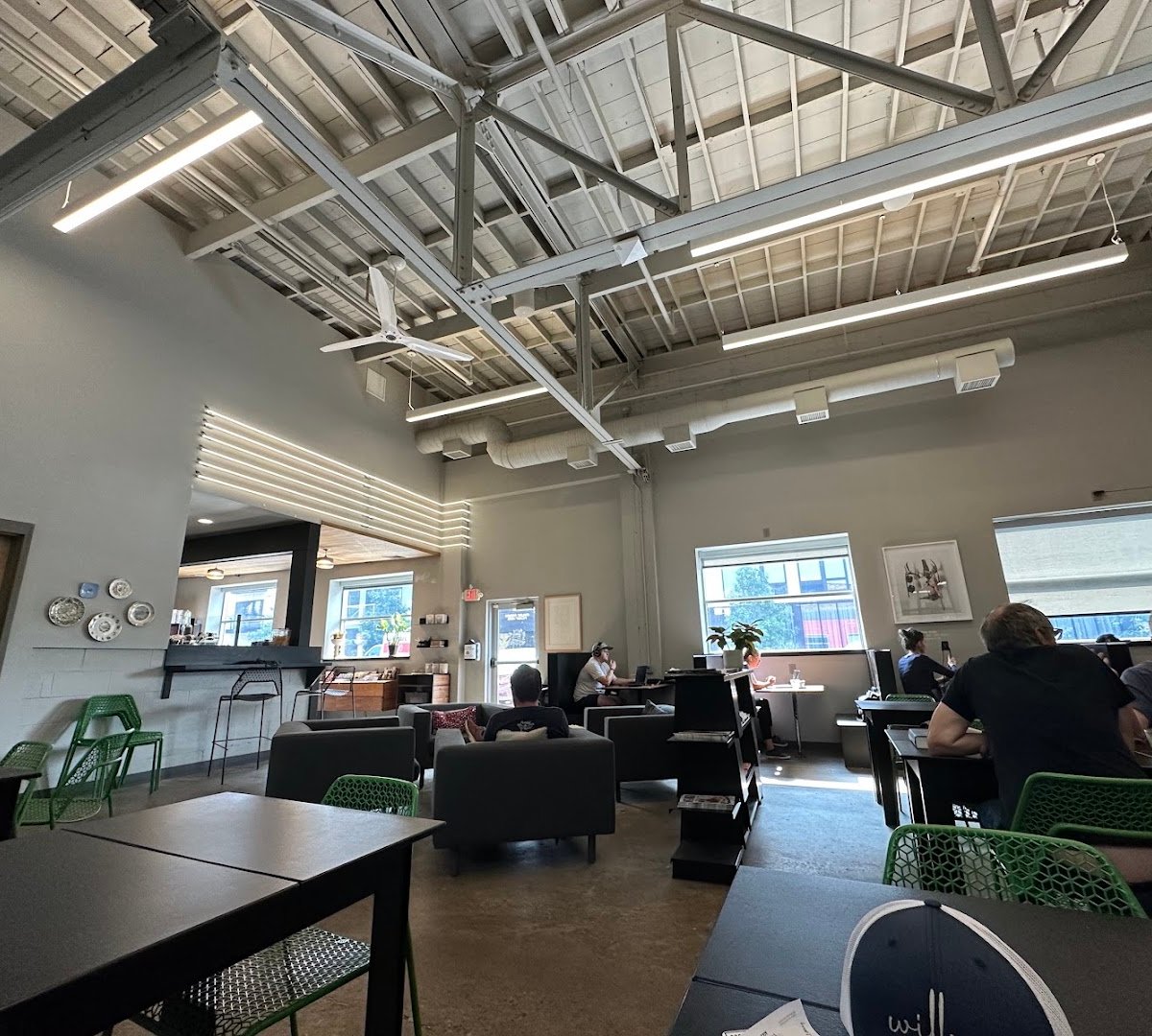 Interior of Dogwood Coffee - St. Paul, specialty coffee shop in Minneapolis