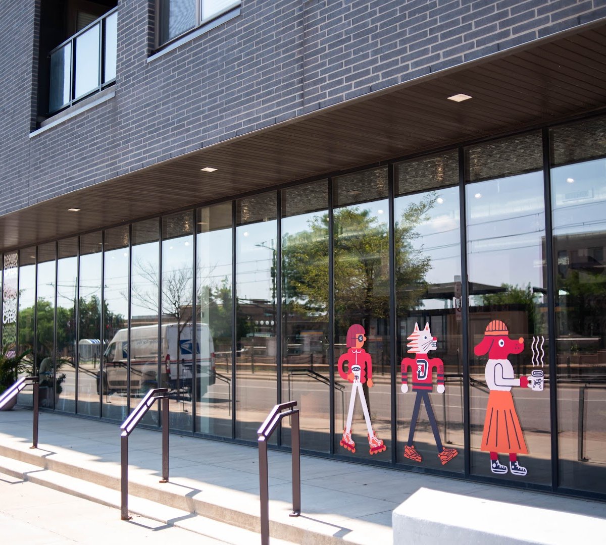 Storefront of Dogwood Coffee - St. Paul, specialty coffee shop in Minneapolis