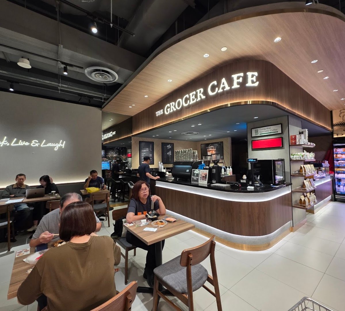 Interior of Tiong Hoe Specialty Coffee (The Woodleigh Mall), specialty coffee shop in Singapore