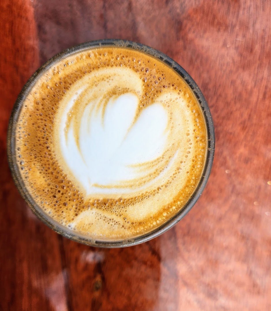 Coffee at Dark Horse Coffee Roasters, specialty coffee shop in San Diego