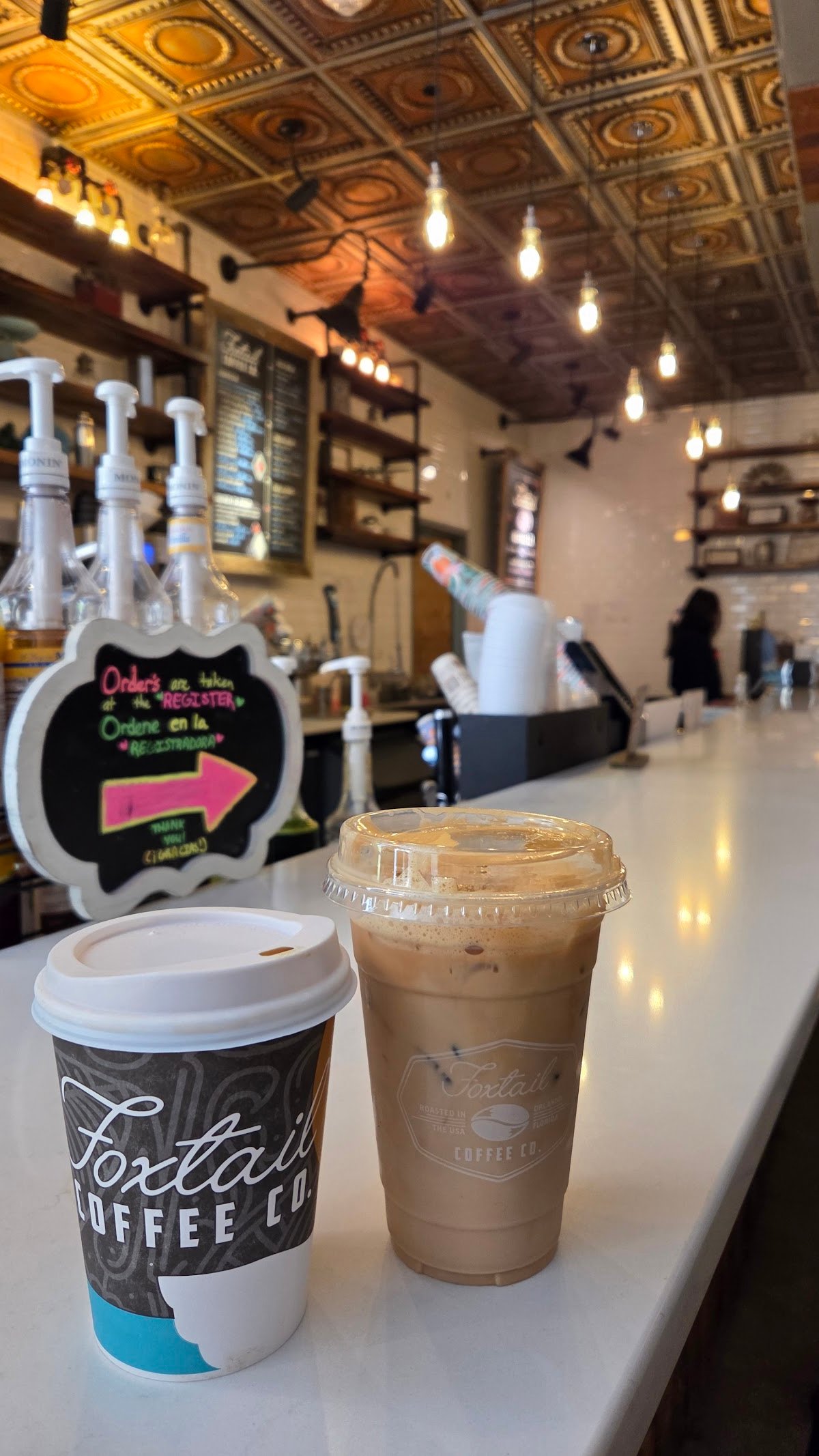 Foxtail Coffee Co. Tommy Hilfiger specialty coffee shop in Orlando - photo 4