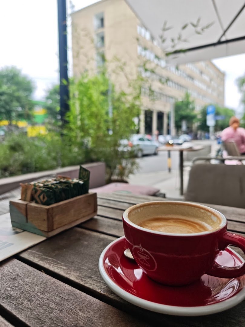 Coffee at Kafeterija Dorćol, specialty coffee shop in Belgrade