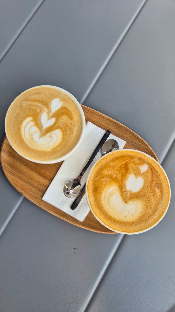 Coffee at TYPIKA, specialty coffee shop in Warsaw